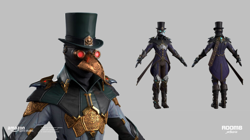 3D character design by 3D Studios Studio for Amazon games project