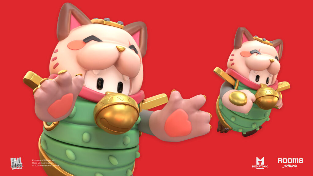 3D character design by 3D Studios Studio for Fall Guys